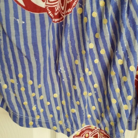 Anthropologie Mixed Pattern Top Size XS - Picture 7 of 12